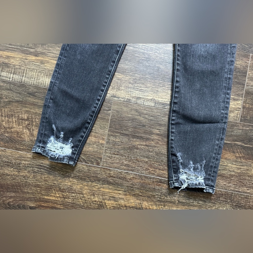IRO Black Distressed Skinny Jeans 29 - Picture 5 of 6